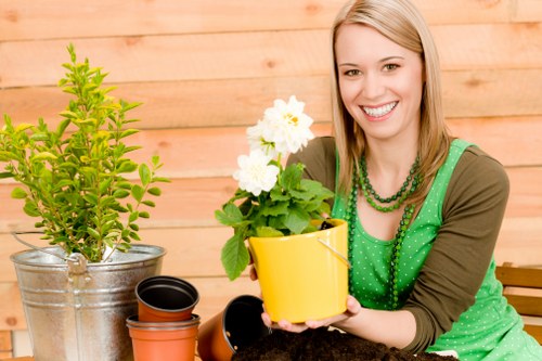 Pest management in a Barnes garden